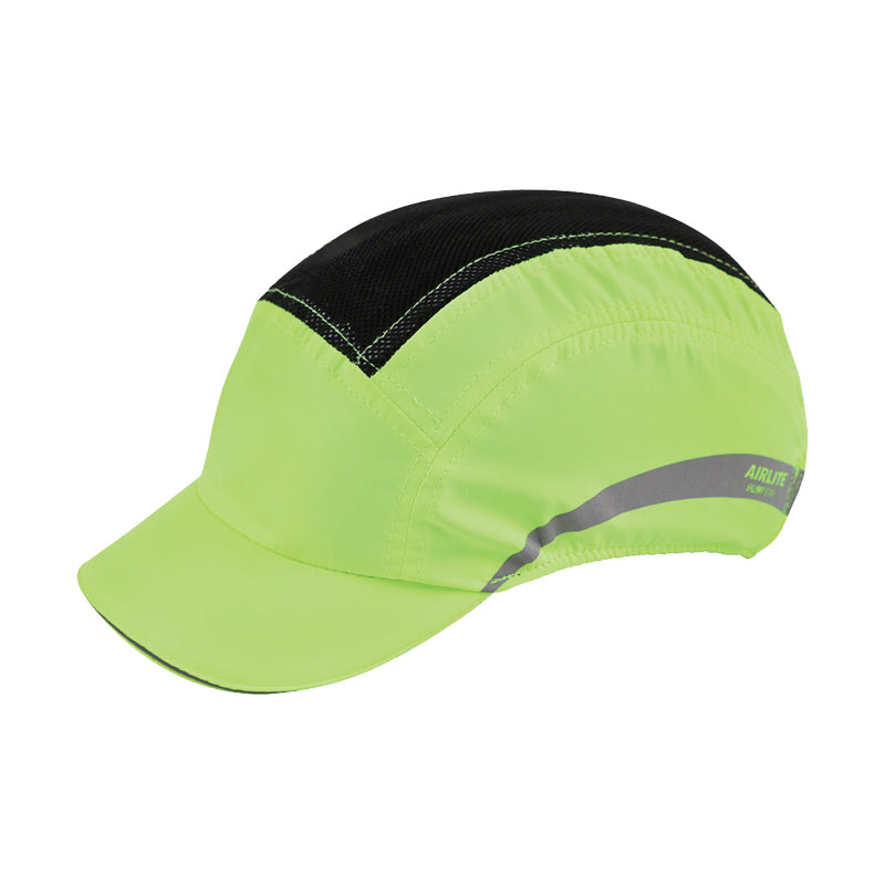 Equipamento de Proteção Profissional TESTEROSA LIGHT+, Boné Ventilado Ultraleve Advance HV Amarela EN812 para segurança profissional