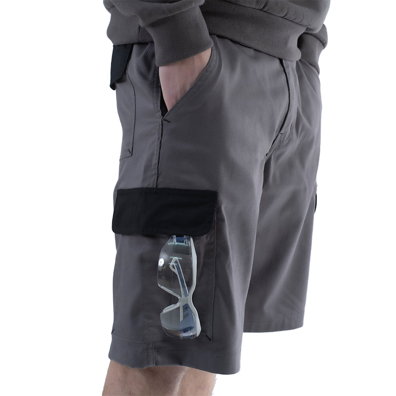 Equipamento de Proteção Profissional TORROX, shorts de tecido elástico bicolor