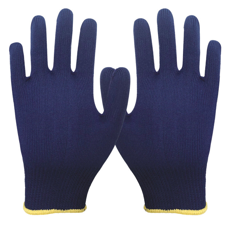 TRICOTEX, Malla de poliéster azul sin revestimiento (12 pares)