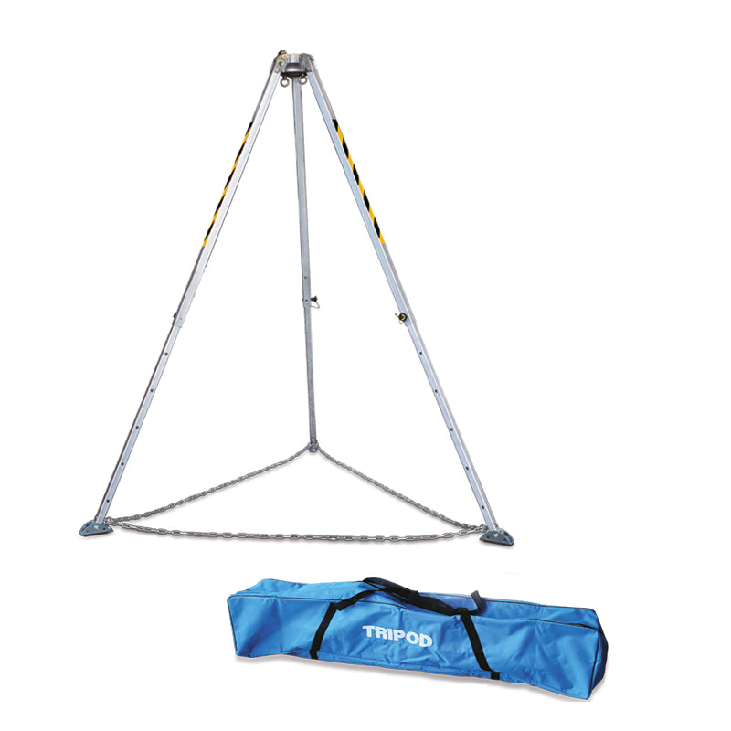 Tripé de duralumínio Safetop de 240 cm para 80308 e 80378 equipamento de proteção profissional
