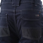 TRIVES, calças Oxford azuis de algodão elástico, tamanhos S-3XL