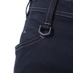 TRIVES, calças Oxford azuis de algodão elástico, tamanhos S-3XL