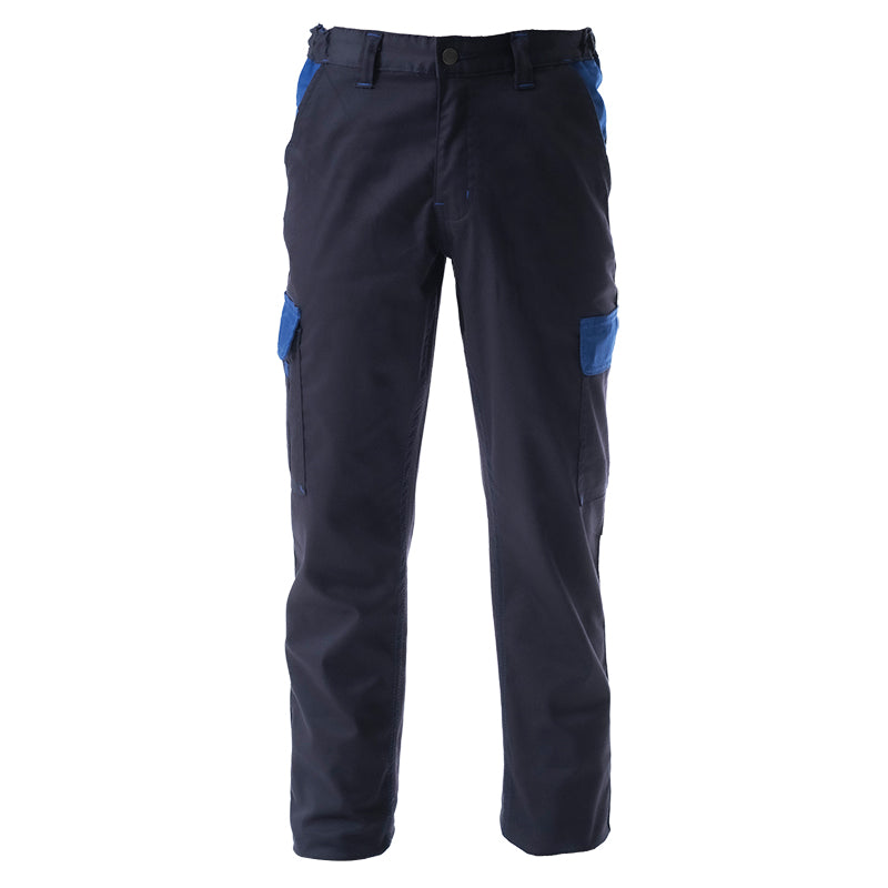 Calça elástica VENLO, com vários bolsos e dois tons equipamento de proteção profissional