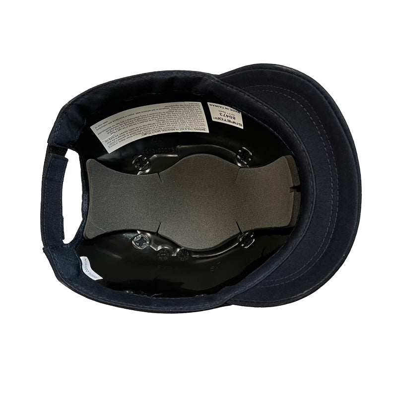 Visera de casco deportivo, visera corta azul marino, EN812