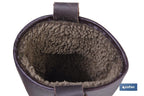 Bota de Pele | Forrada | Segurança S3 | Modelo Megan | Calçado de segurança | Cor Castanha
