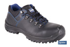Sapato de Pele | Segurança S-3 | Modelo Apolo | Biqueira de Carbono Light | Cor negro