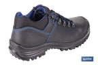 Sapato de Pele | Segurança S-3 | Modelo Apolo | Biqueira de Carbono Light | Cor negro