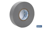 Fita isoladora | 180 microns | Cor Cinza | 19 mm x 20 metros