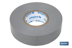 Fita isoladora | 180 microns | Cor Cinza | 19 mm x 20 metros