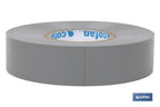 Fita isoladora | 180 microns | Cor Cinza | 19 mm x 20 metros