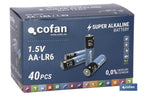 Pilhas Alcalinas - LR6 AA/1,5V
