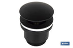 Válvula Click-Clack | Fabricada em latão | Rosca 1 1/4 | Inclui Tampa Grande de Ø63 mm