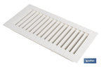 Cofan Grelha de Ventilação para Encastrar | Fabricada em AlBS | Medida de 13,3 x 26 cm