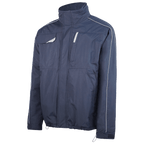 Parka ergonómica acolchoado e detalhes refletores